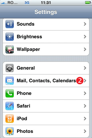 Configurare cont client Apple iPhone/iPad/iPod Touch