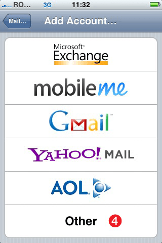 Configurare cont client Apple iPhone/iPad/iPod Touch