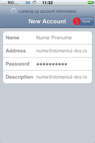 Configurare cont client Apple iPhone/iPad/iPod Touch
